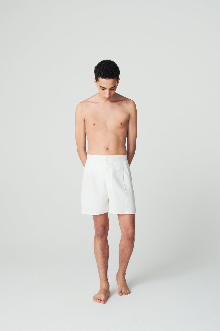 Three-Button Dress Shorts