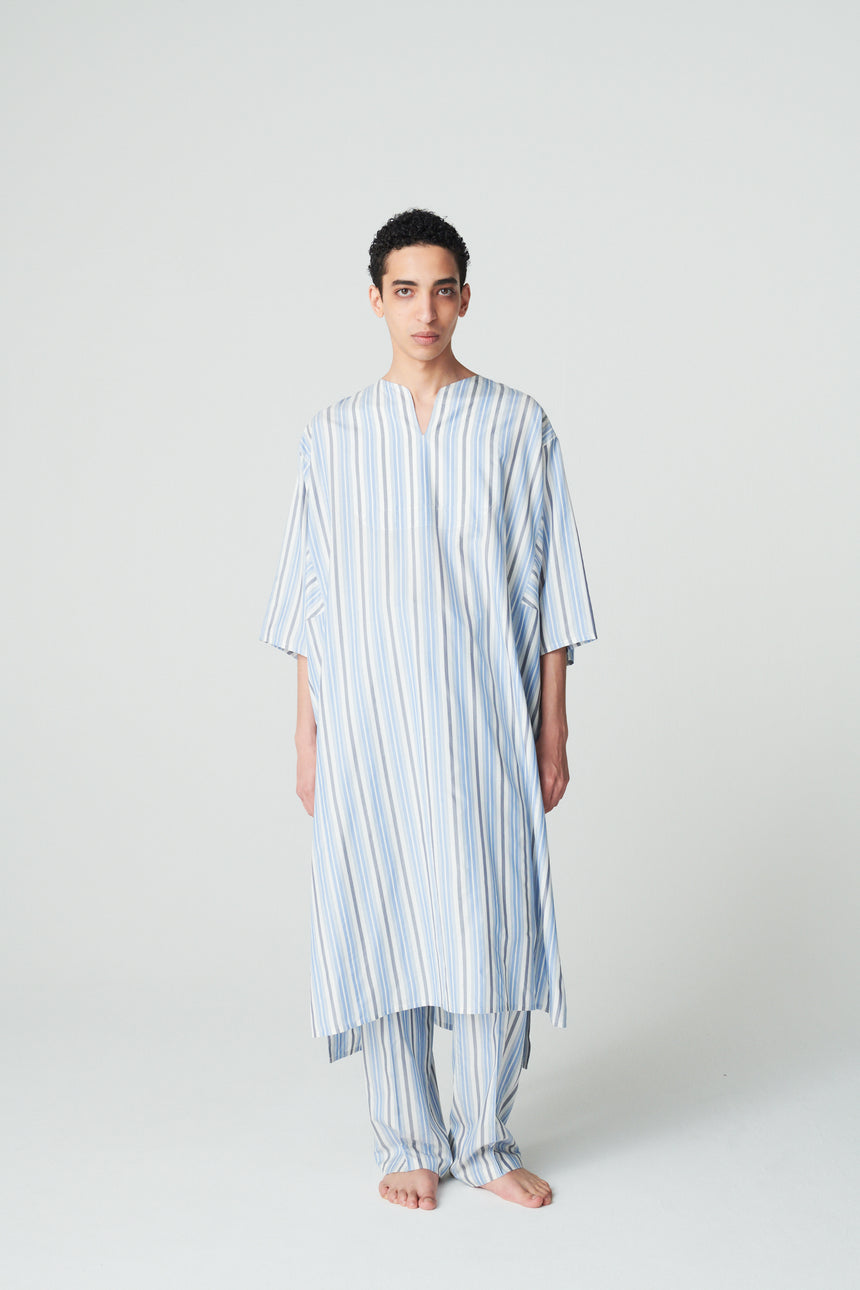 Kafutan Dress in PJs Stripe